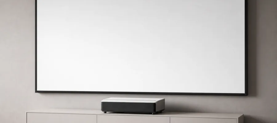 Beste Leinwand fuer Kurzdistanz- und UST-Projektoren: Eigenschaften und Kaufhinweise