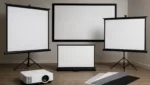 Beste Leinwand für Projektoren: Einsatz, Budget, Licht