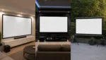 Leinwände für Wohnzimmer, Heimkino und Outdoor