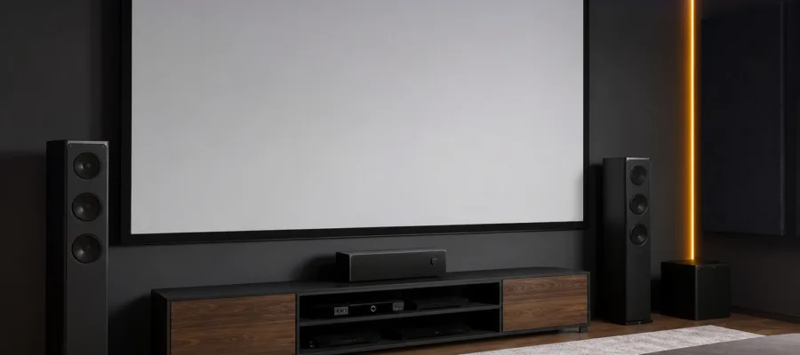 Leinwand und Gaming: Grossbild-Spielerlebnisse fuer Heimkino und Party