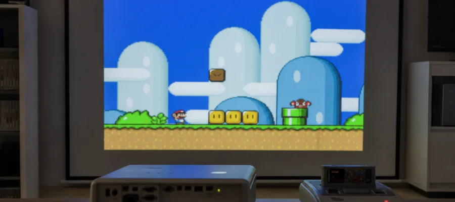 Retro-Gaming auf der Leinwand: Klassiker im Grossformat erleben