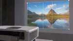 Fokus, Schaerfe und Keystoning fuer perfekte Leinwand-Projektion einstellen