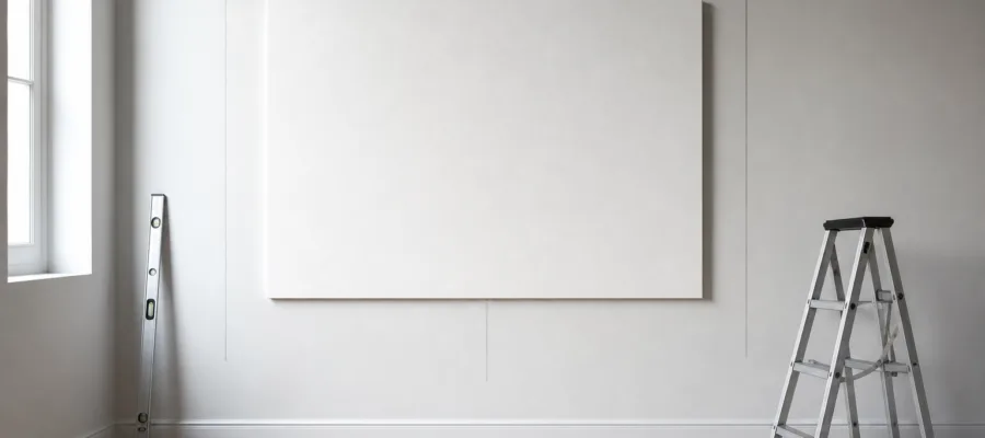 Leinwand Installation und Montage: optimale Positionierung fuer bestes Bild