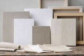 Leinwandmaterialien für bestes Bild: DIY-Auswahl